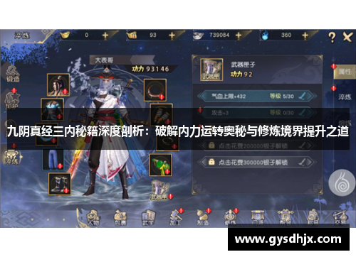 九阴真经三内秘籍深度剖析：破解内力运转奥秘与修炼境界提升之道